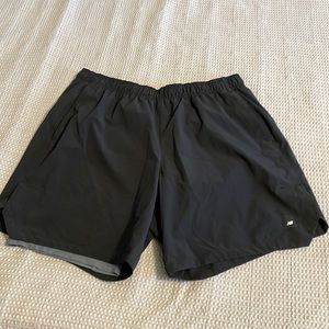 XL black New Balance shorts